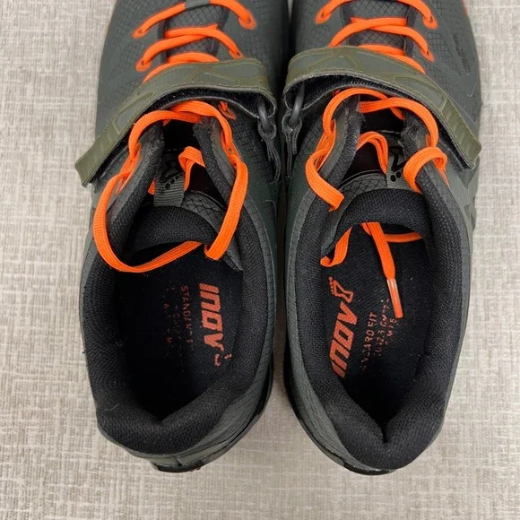 Inov8 Fastlift 335 Weightlifting Shoes Men\'s 9.5 / Women\'s 11 Green Orange Gym Inov8 Fastlift 335 Weightlifting Shoes Men main image 3